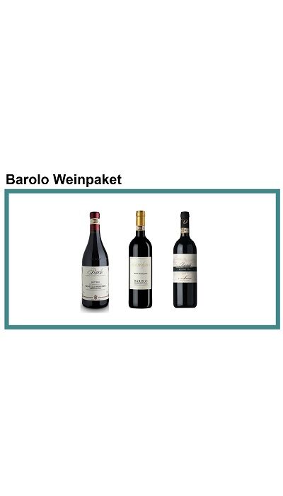 Barolo Weinpaket
