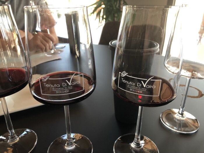 Weinprobe bei di Vaira