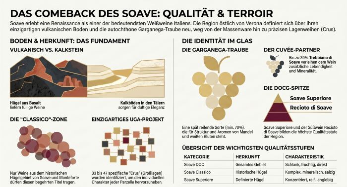 Soave Infographik fรผr die Beste Soave Weine