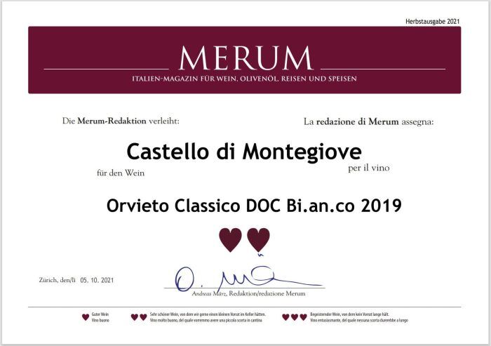 Orvieto Classico Merum