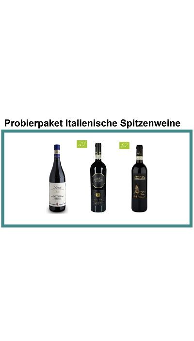 Probierpaket italienische Spitzenweine
