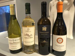 Die vier Chardonnays