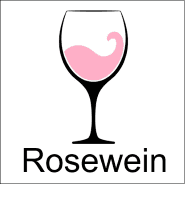Rosewein Glas