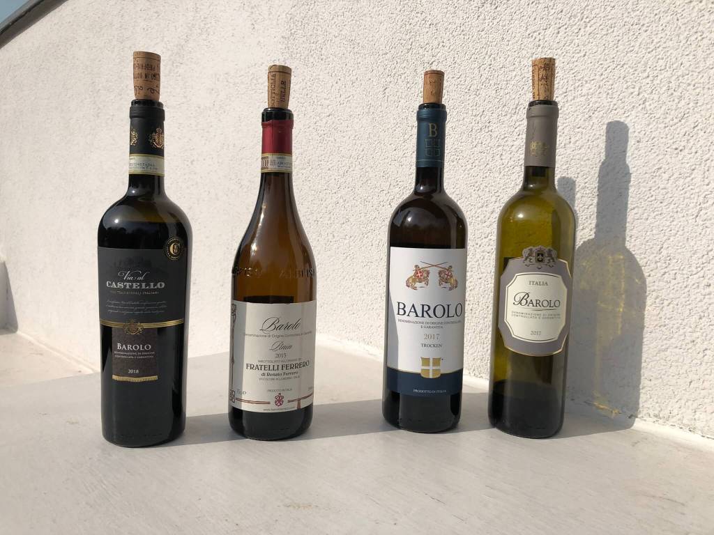 Vier Barolos im Vergleich